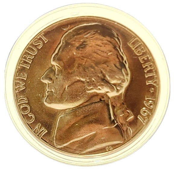 1967 SMS United States SILVER Special Mint Set in Original Packaging - Picture 5 of 6